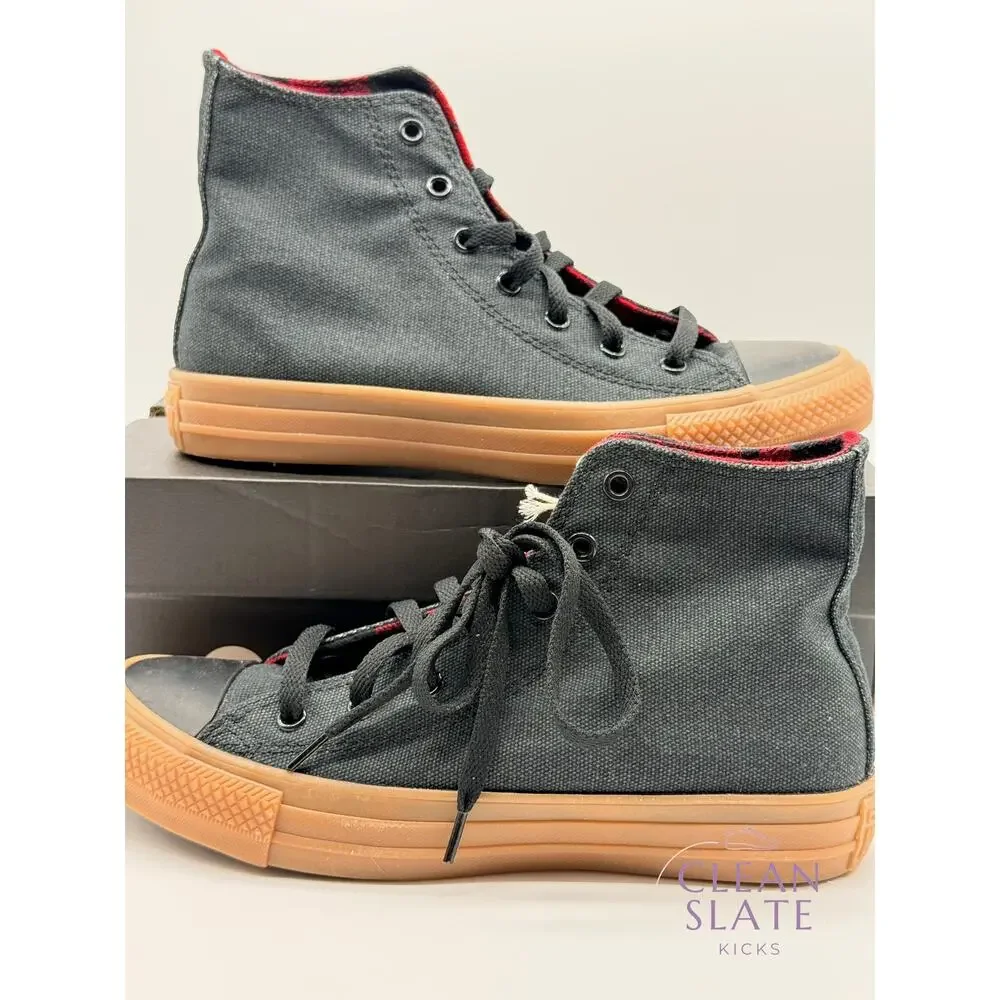 Converse CTAS Hi A12434C Black Days Ahead Gum Kids 5 New